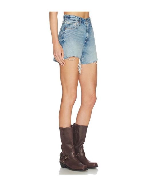 Levi's Blue Ribcage Short Zip