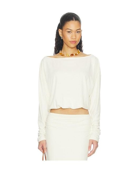 SNDY'S White Alira Top