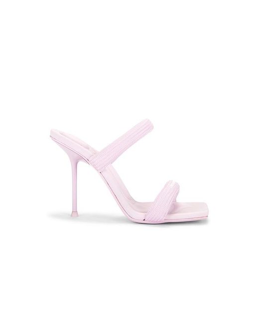 Alexander Wang Pink Julie Tubular Webbing Sandal