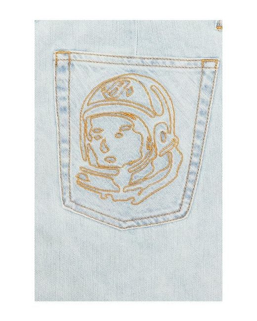 BBCICECREAM Blue Apollo Shorts for men