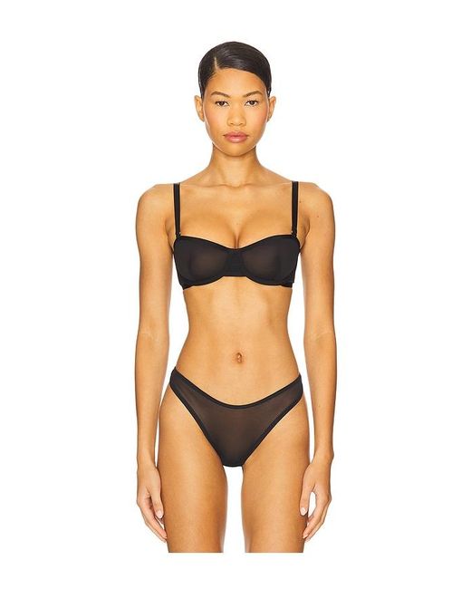 CUUP Orange Balconette Mesh Bra