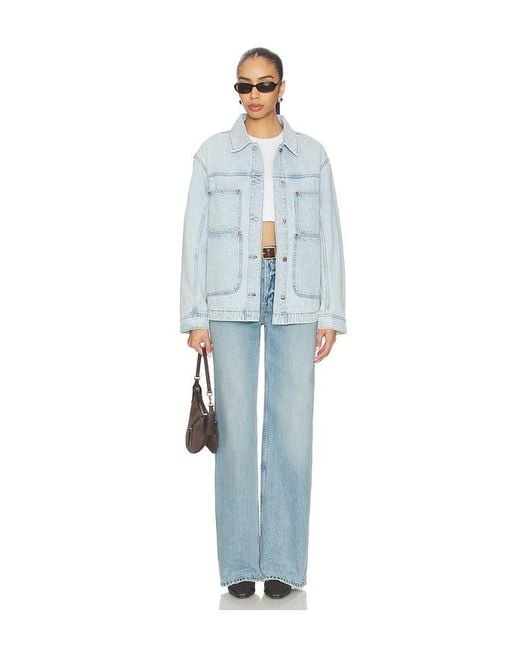 Pistola Blue Karlee Chore Jacket