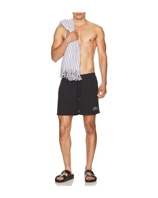 AllSaints Black Odyssey Swimshort for men