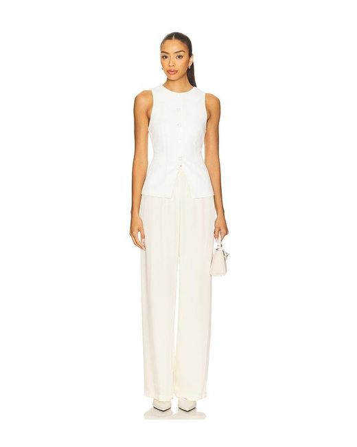 ALL THE WAYS White Liliana Vest