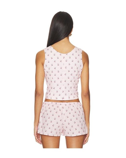 Montce White Jane Tank Top