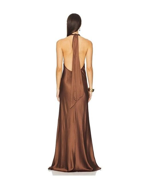 Stone Cold Fox Brown X Revolve Amelia Gown
