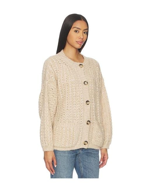 Ba&sh Natural Bosic Cardigan