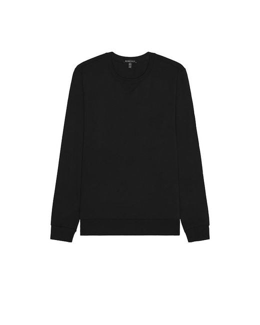 Beyond Yoga Black Always Beyond Pullover Crew for men