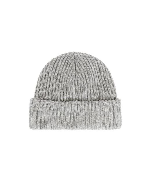 Ganni Multicolor Structured Rib Beanie