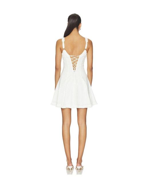 V. Chapman White Moxie Dress