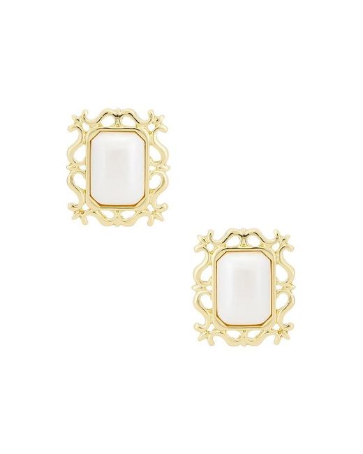 petit moments Metallic Viva Stud Earrings
