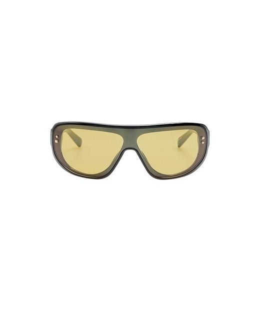 Jacquemus Yellow Square Sunglasses