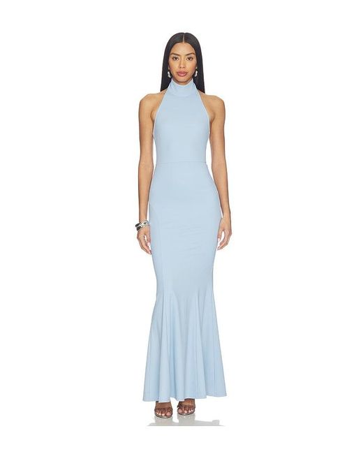 superdown Blue Jacinta Fishtail Gown