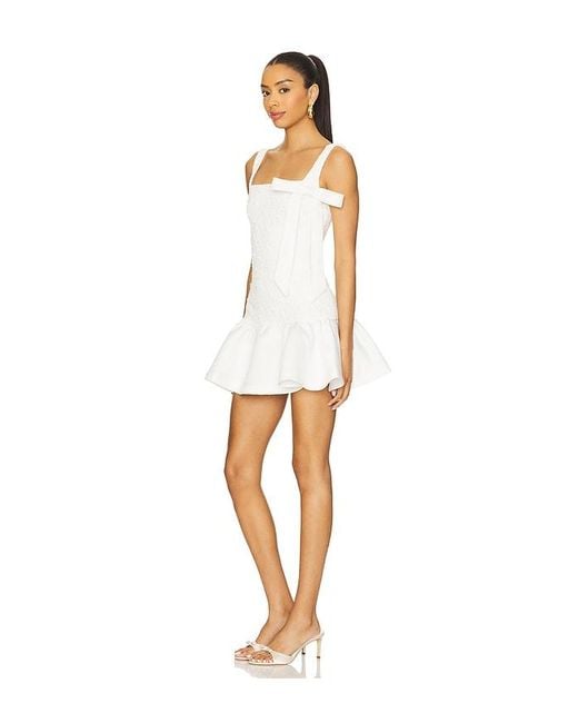 Elliatt White Dandelione Mini Dress