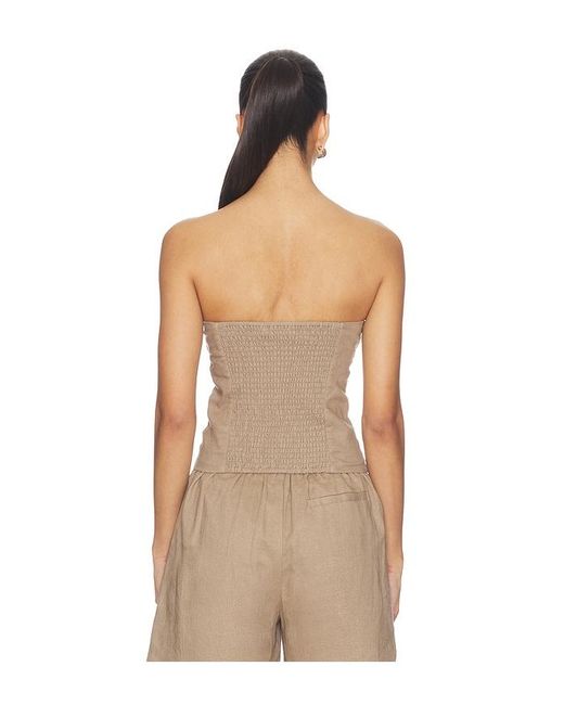Elodie the Label Natural Mavi Top