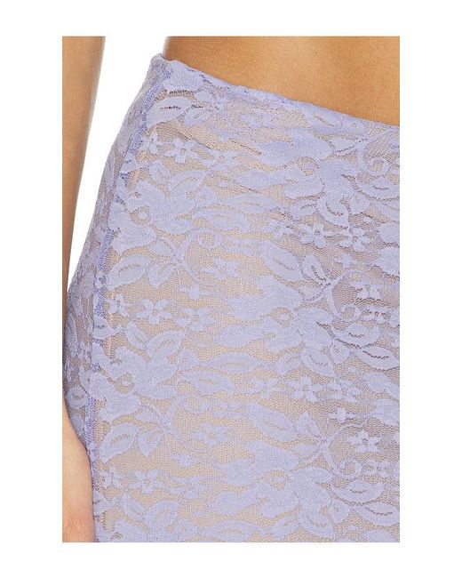 Runaway the Label Purple Ava Flounce Midi Skirt