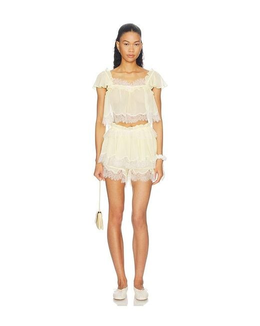 Chante Top En. Taille Also En M, S, Xl, Xs For Love & Lemons en coloris Natural
