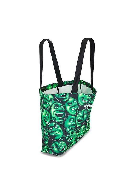 Market Green X Shrek Over Print Tote Bag for men