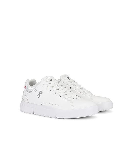 On Shoes White The Roger Advantage Sneaker