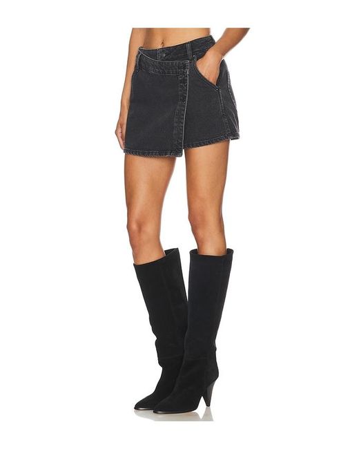 Free People Wynne デニムスカート Blue