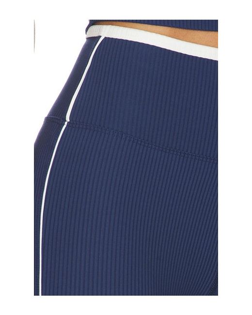Year Of Ours Blue Ribbed Track Legging