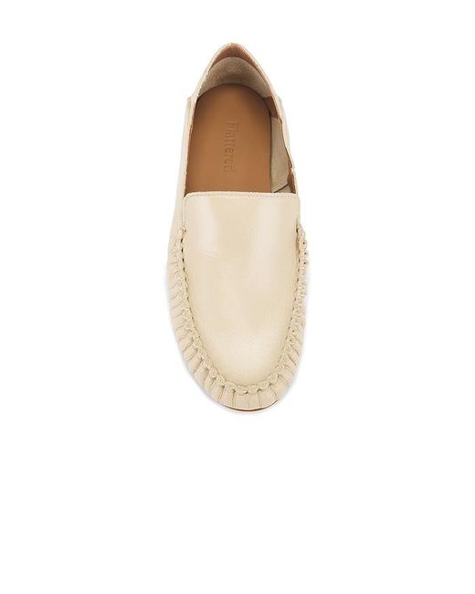 Flattered White Bon Bon Loafer