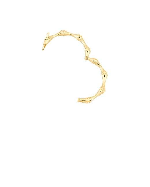 Eddie Borgo Metallic Bambu Bangle Bracelet