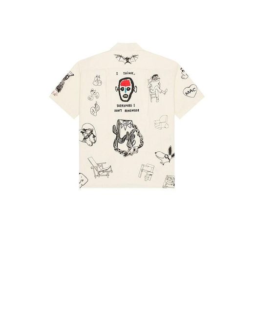 メンズ Kardo Tattoo シャツ Natural