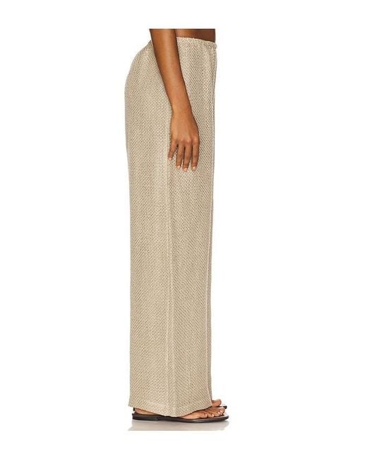 Leset Natural Stella Wide Leg Pant