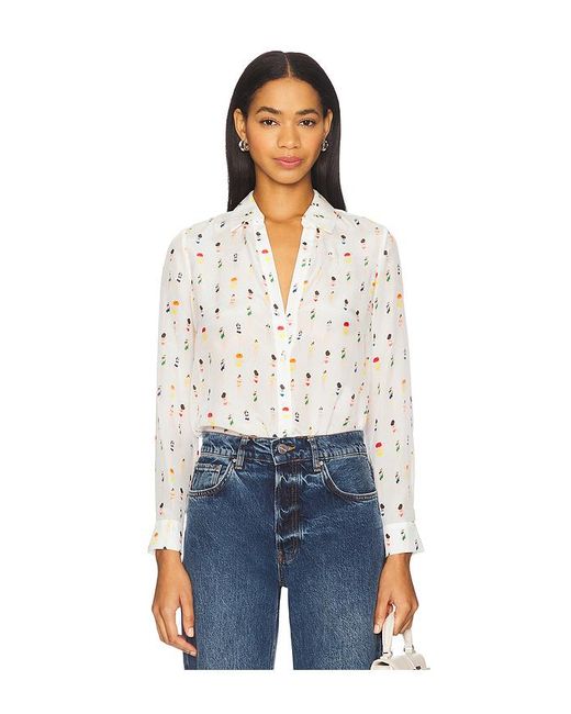 Alice + Olivia Blue Oberteil Eloise