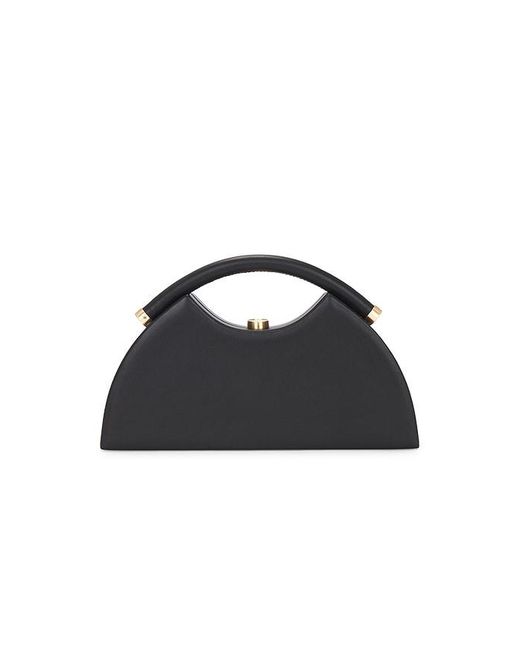Cult Gaia Black Marjani Top Handle Bag