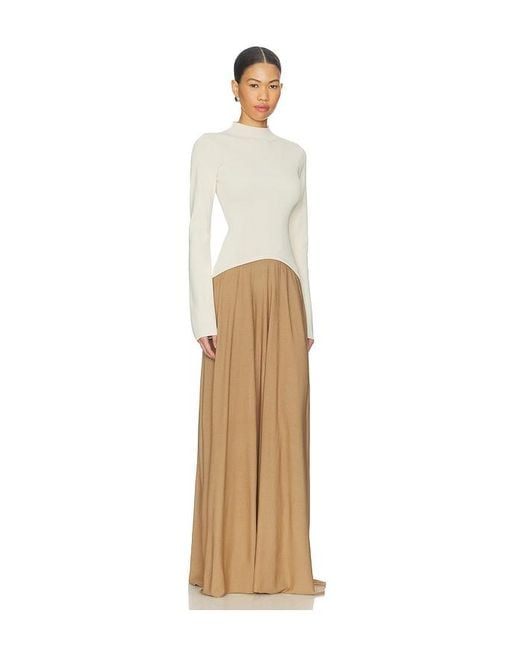 Solid & Striped Natural The Soglio Dress
