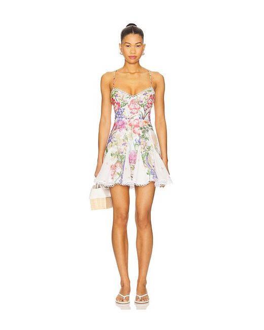 Minivestido Marlene En Color Ivory, Talla (También En M, S, Xs) Charo Ruiz de color White