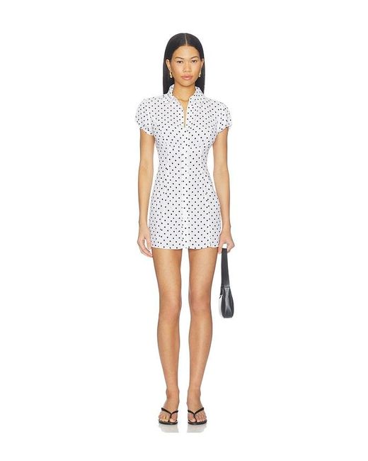 GUIZIO White Liana Dress