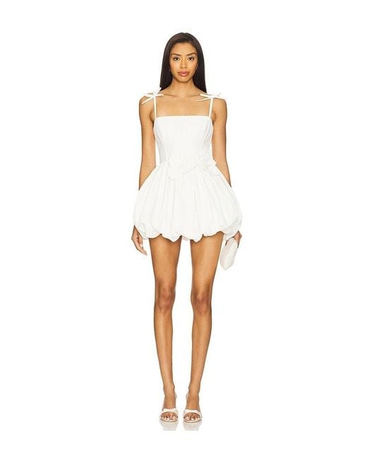 AKNVAS X Revolve Anais Dress in White | Lyst