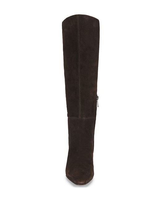 Sam Edelman Brown Wide Calf Sylvia Boot