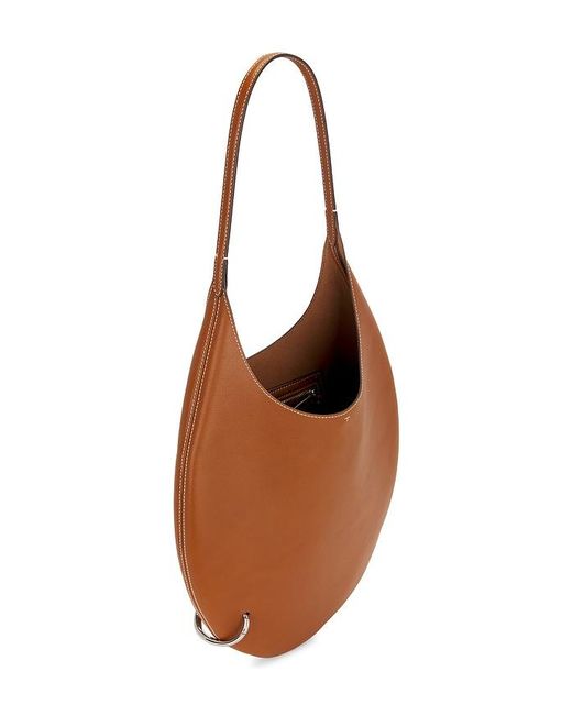 Tory Burch Brown Pierced Soft Bag