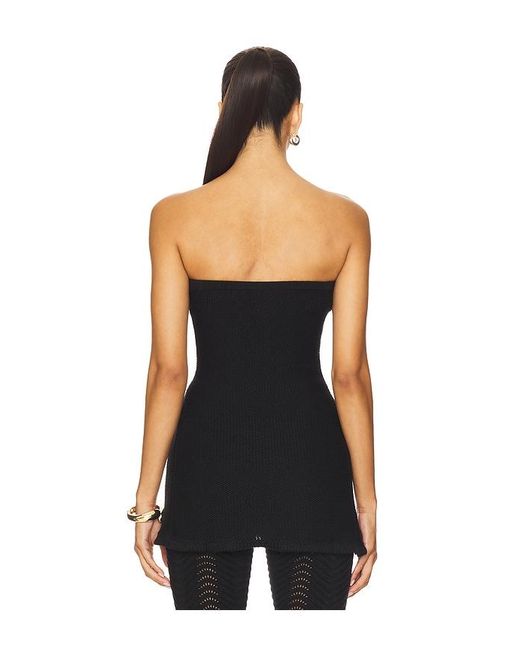 Cin Cin Black Lotus Knit Top