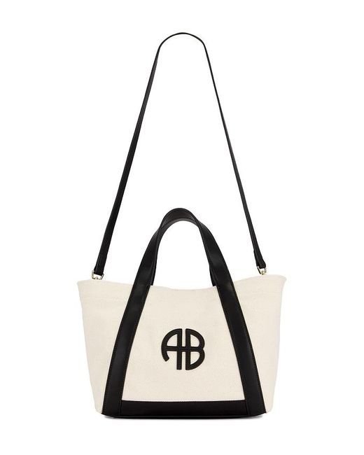 Anine Bing Black Kleine Tote-Bag Cara
