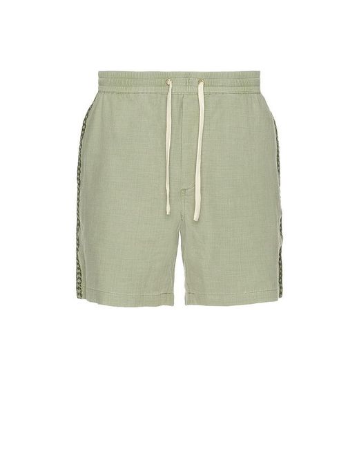 Marine Layer Green 6 Saturday Beach Short for men