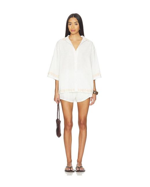 SNDY'S White Ines 2.0 Shirt