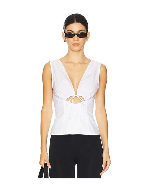 LPA White Ira Top
