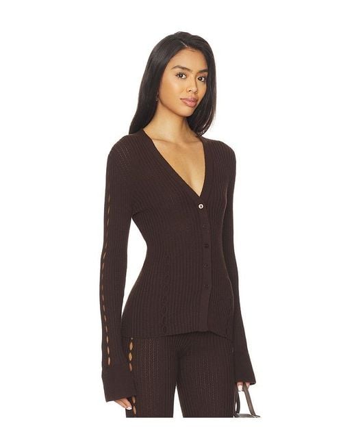 CORDOVA Black Savoie Cardigan