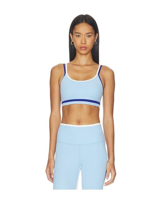Splits59 Blue Eva Rigor Double Strap Bra