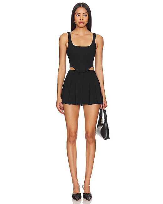 Amanda Uprichard Black X Revolve Fisher Top