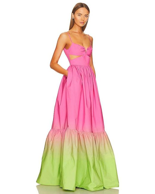 SAU LEE Pink Nova Gown