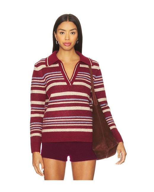 Heartloom Red Pesha Sweater