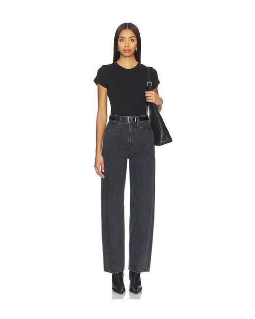 SLVRLAKE Denim Blue Koko Relaxed Straight Leg Jeans