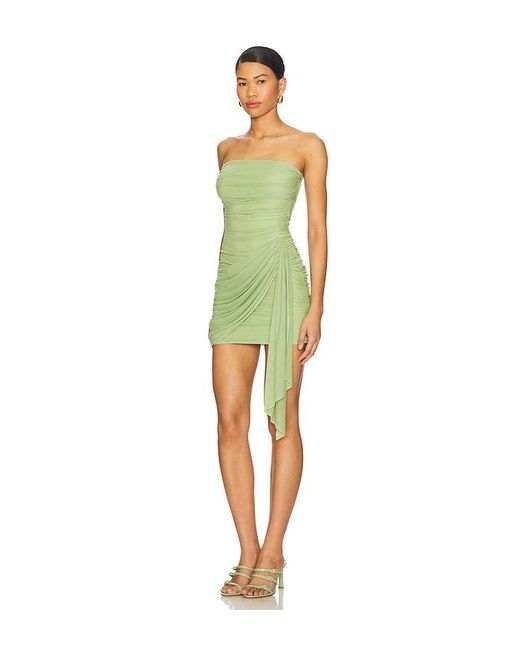 Amanda Uprichard Yellow X Revolve Anja Mini Dress