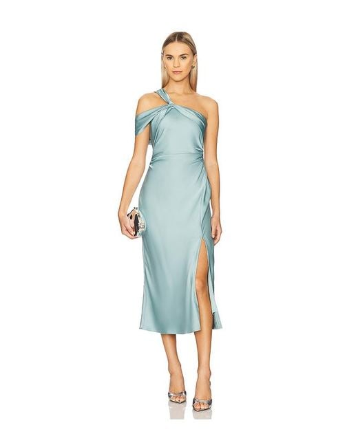 Astr Blue Midi-Kleid Cersei